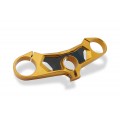CNC Racing Carbon Fiber Inlay Upper Triple Clamp Kit for Ducati Panigale V4 / S / R / Speciale CNC Racing Carbon Fiber Inlay Upper Triple Clamp Kit for Ducati Panigale V4 / S / R / Speciale
